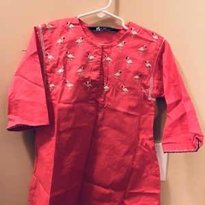 Girls Indian Pakistani Kurta shirt